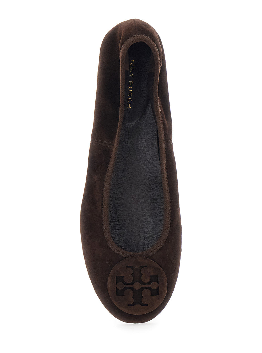 Tory Burch Ballet Flat — Brown, view 4