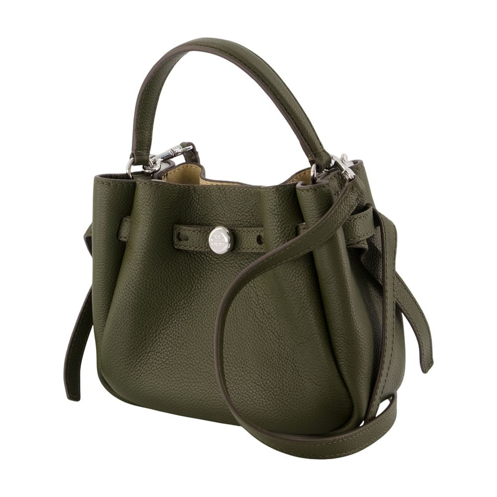 Tory Burch Romy Bucket Bag — Green, view 2