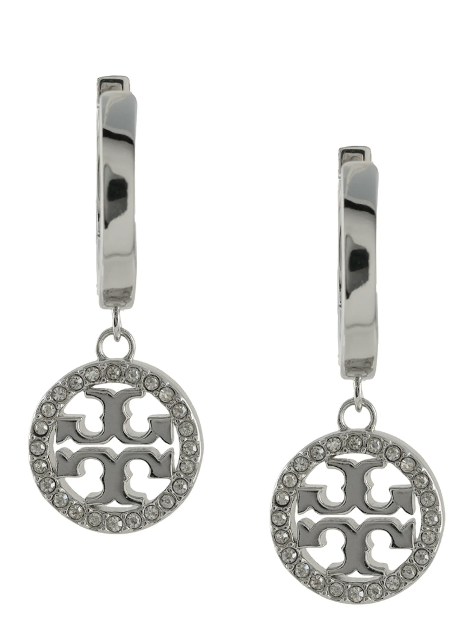Tory Burch Miller Earrings — Silver by Tory Burch
