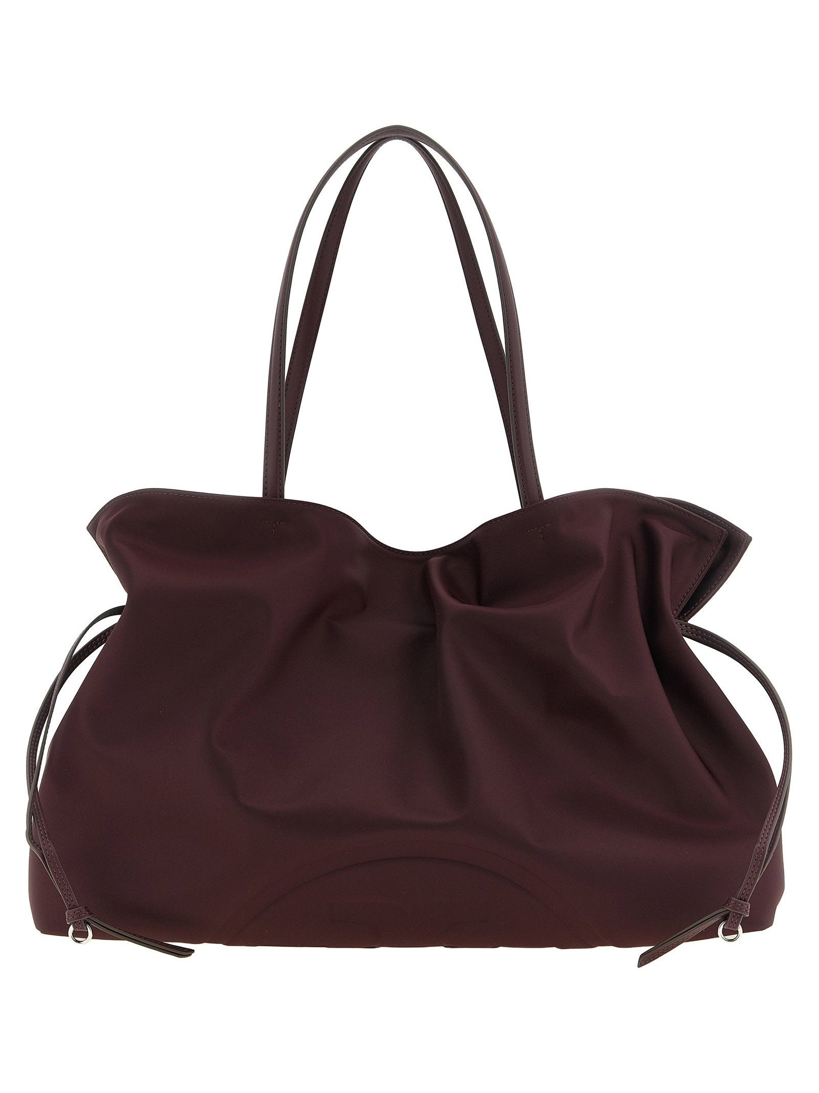 Tory Burch Ella Nylon Shoulder Bag — Burgundy by Tory Burch