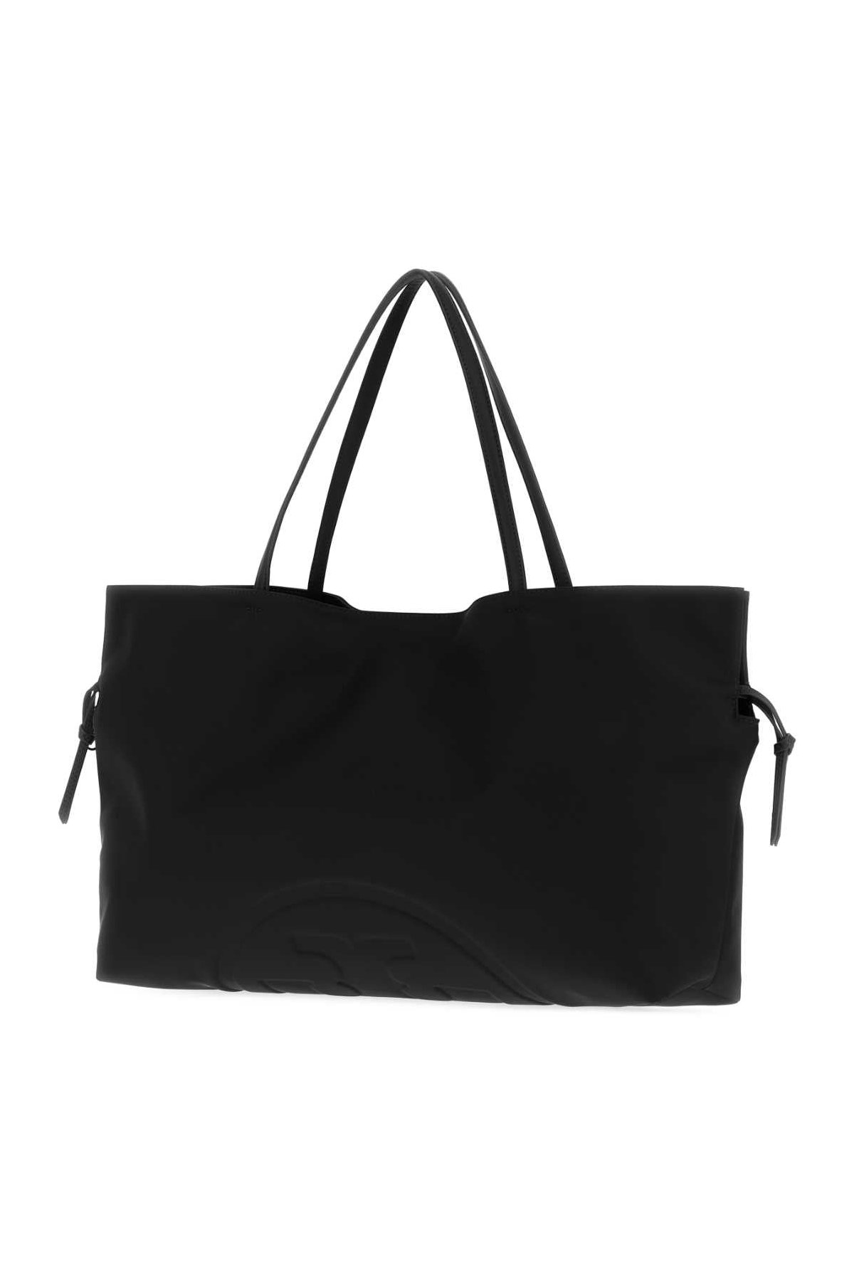 Tory Burch Ella Nylon Tote Bag — Black, view 2