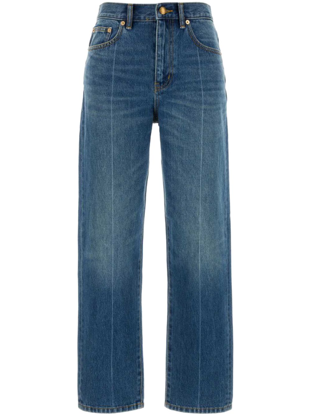 Tory Burch Slim Denim Jeans — Blue by Tory Burch