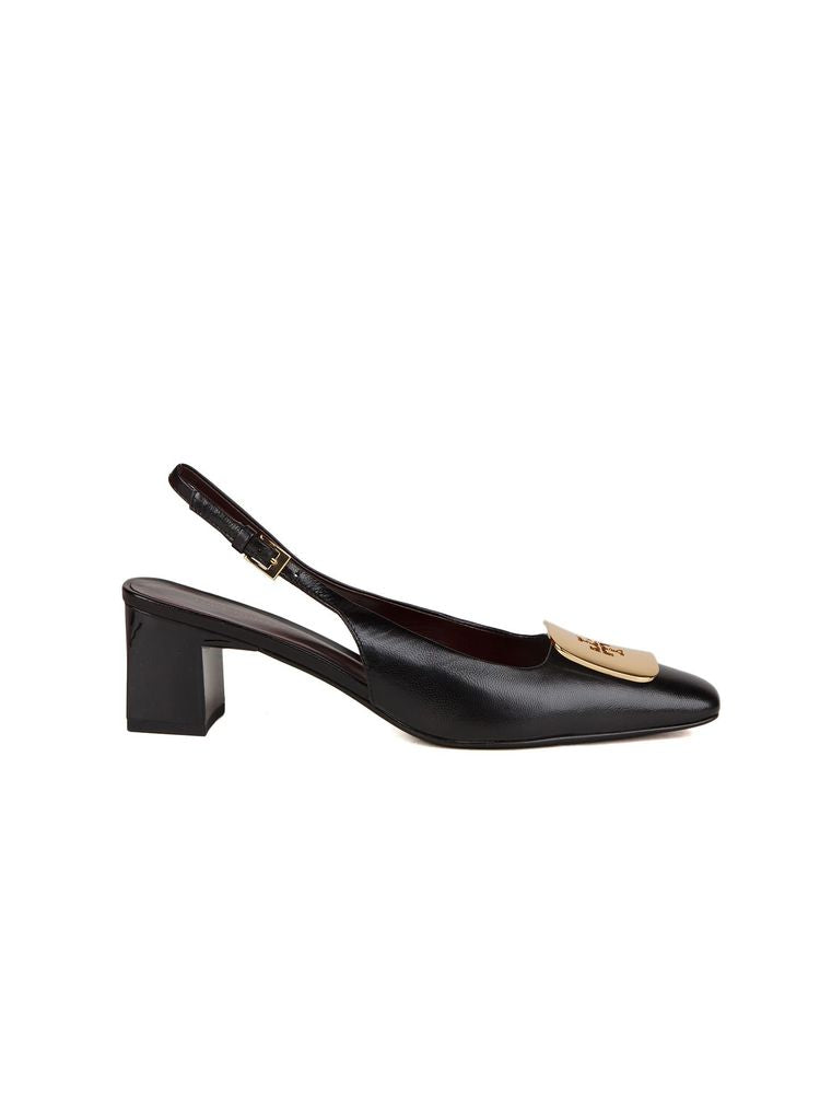 Tory Burch Georgia Slingback Heel — Black by Tory Burch