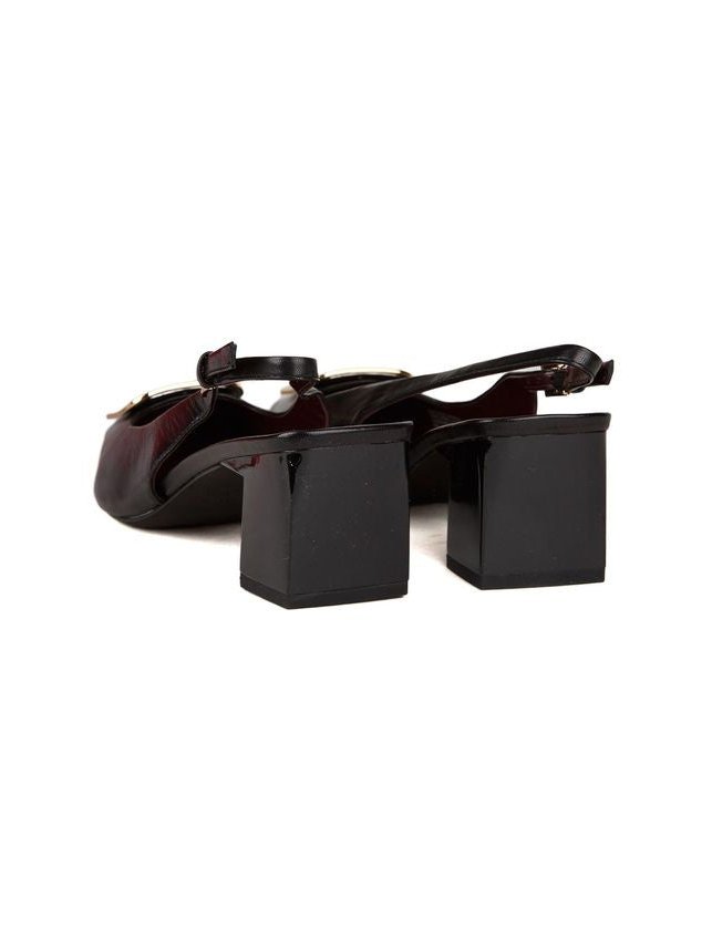 Tory Burch Georgia Slingback Heel — Black, view 2