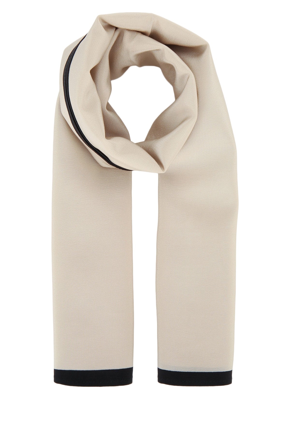 Toteme Centered Scarf — Cream by Toteme
