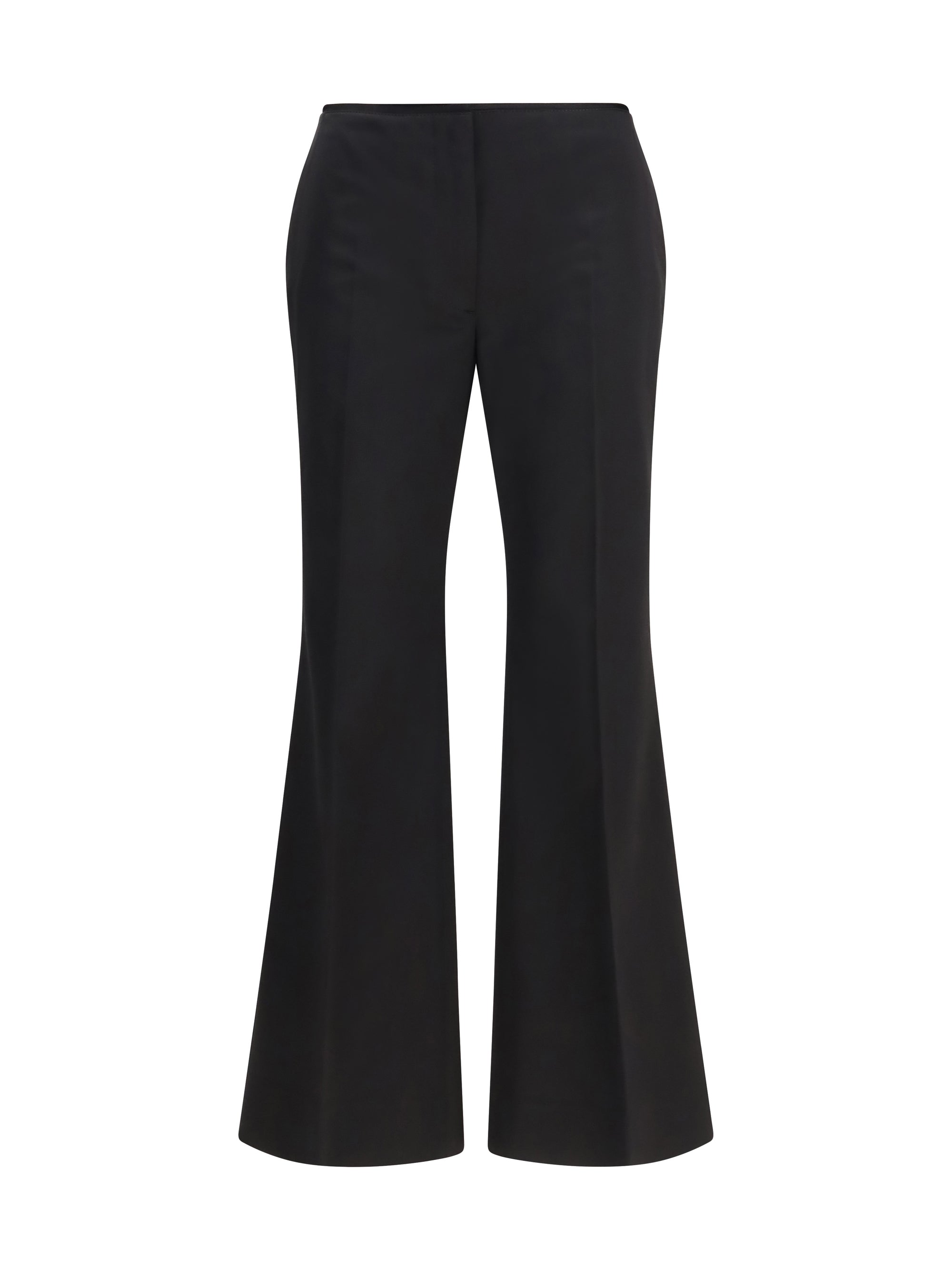 Toteme Kick Flare Trousers — Black by Toteme