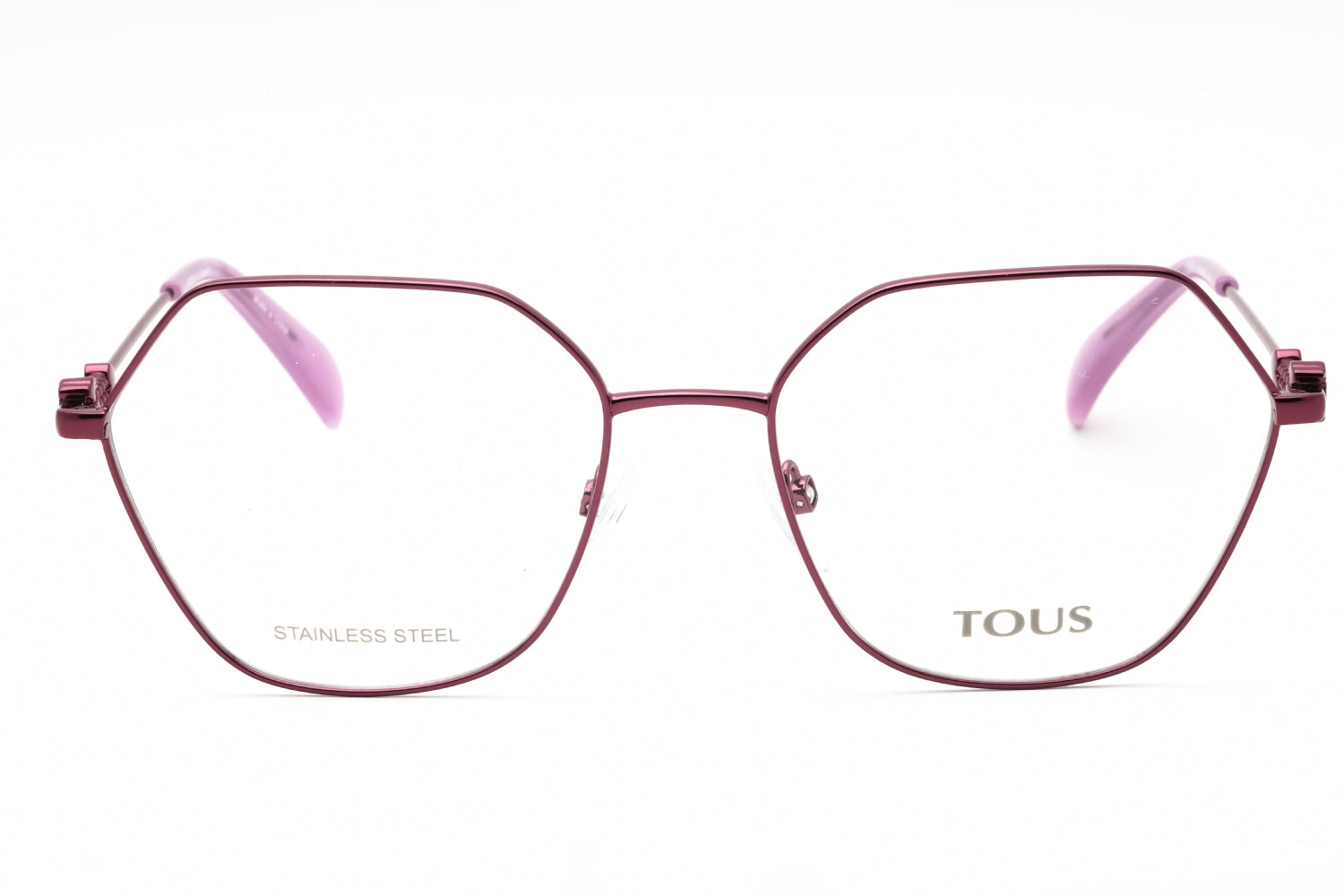 Tous VTO432 Eyeglasses — Burgundy, view 2