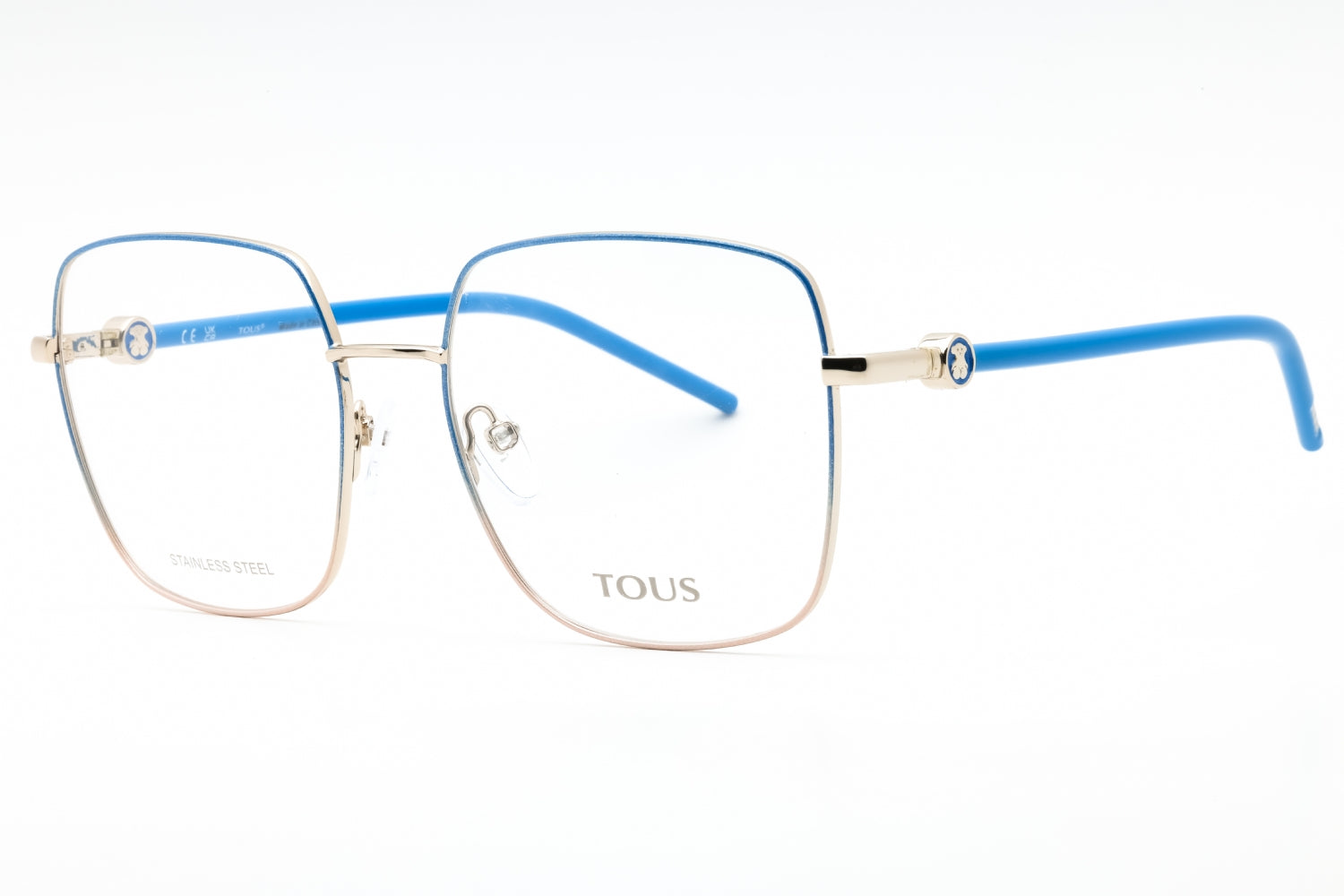 Tous VTO450 Metal Frame Eyeglasses — Gold by Tous