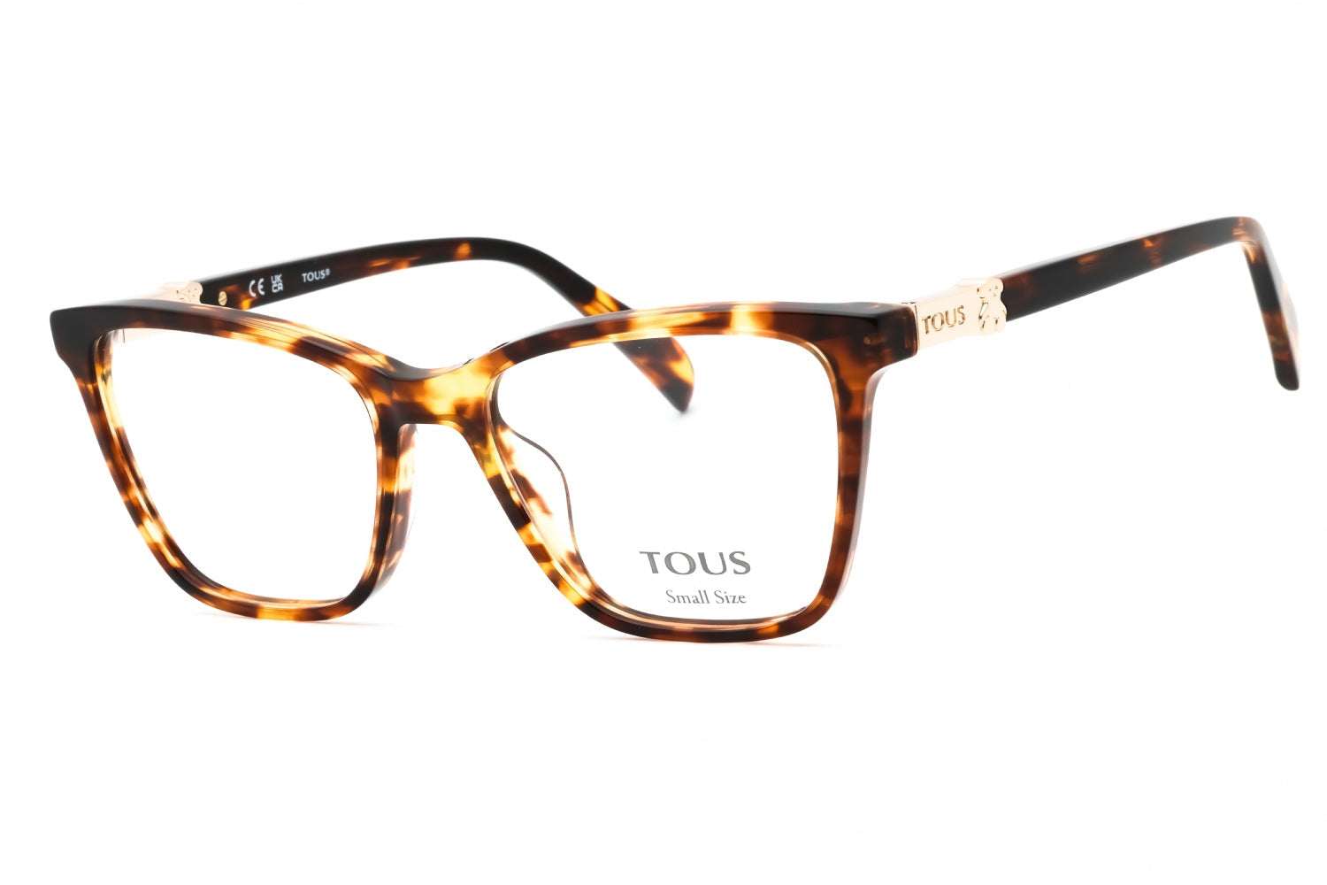 Tous VTOB29L Tortoiseshell Acetate Eyeglasses — Brown by Tous