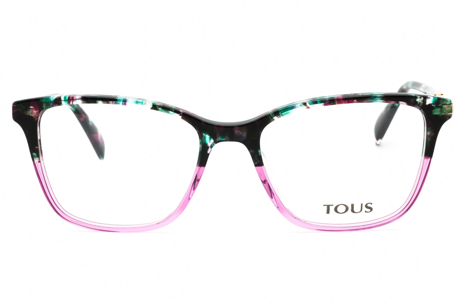 Tous VTOB30 Acetate Frame Eyeglasses — Brown, view 2