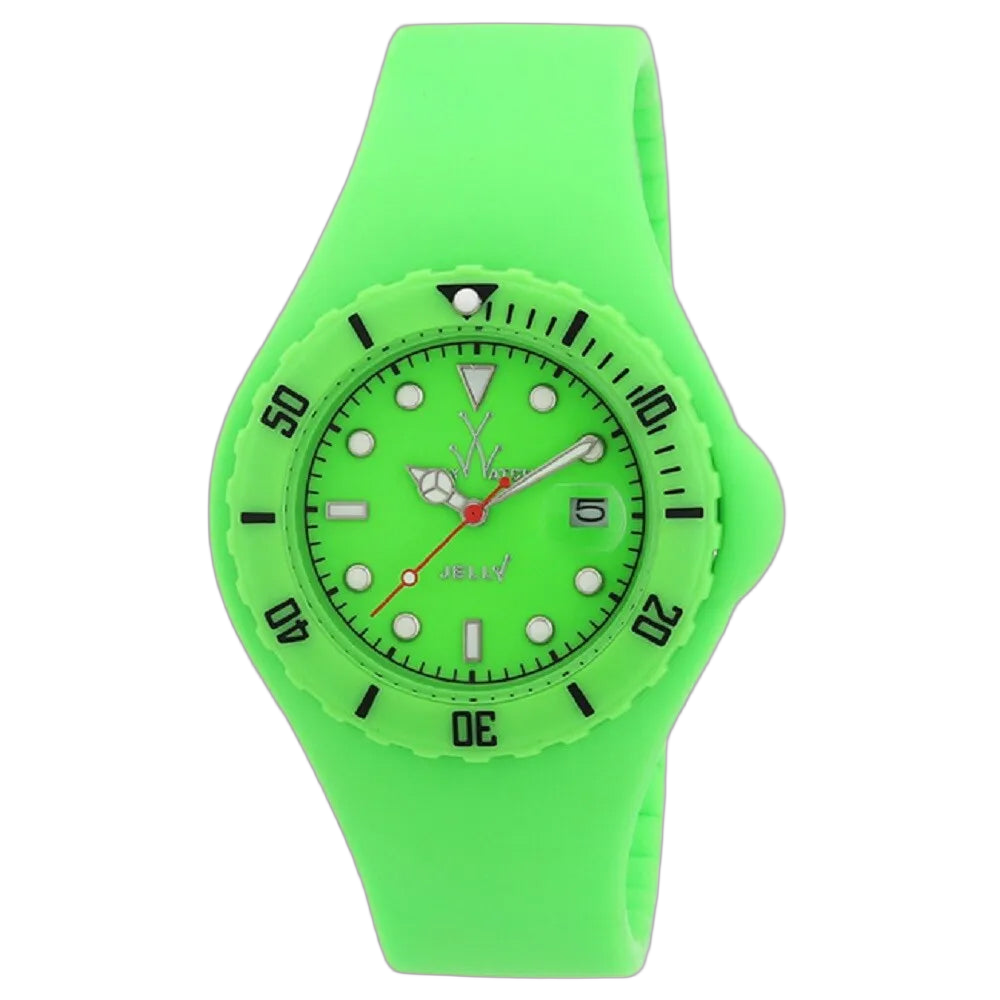 Toy Watch Silicone Strap Watch — Green by ToyWatch