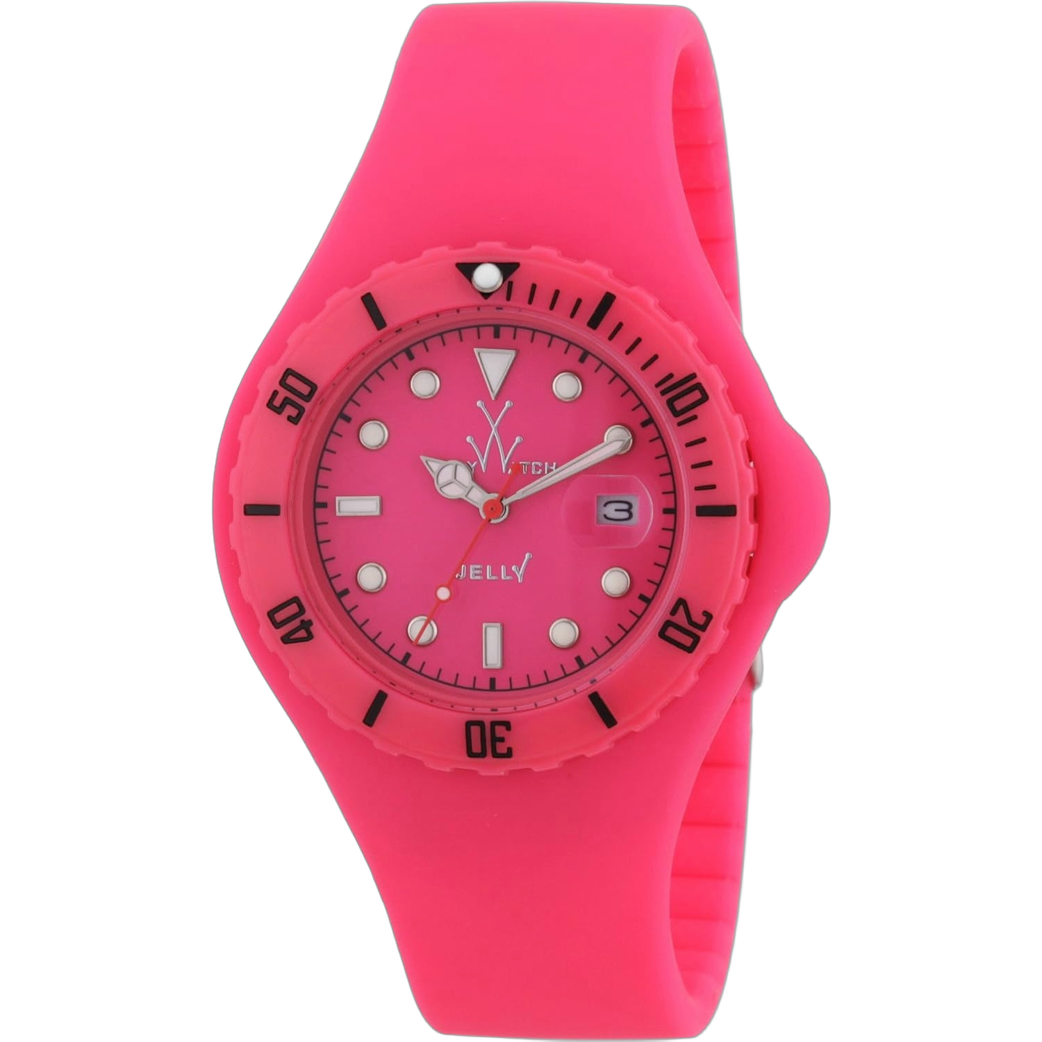Toy Watch Jelly Watch — Pink by ToyWatch
