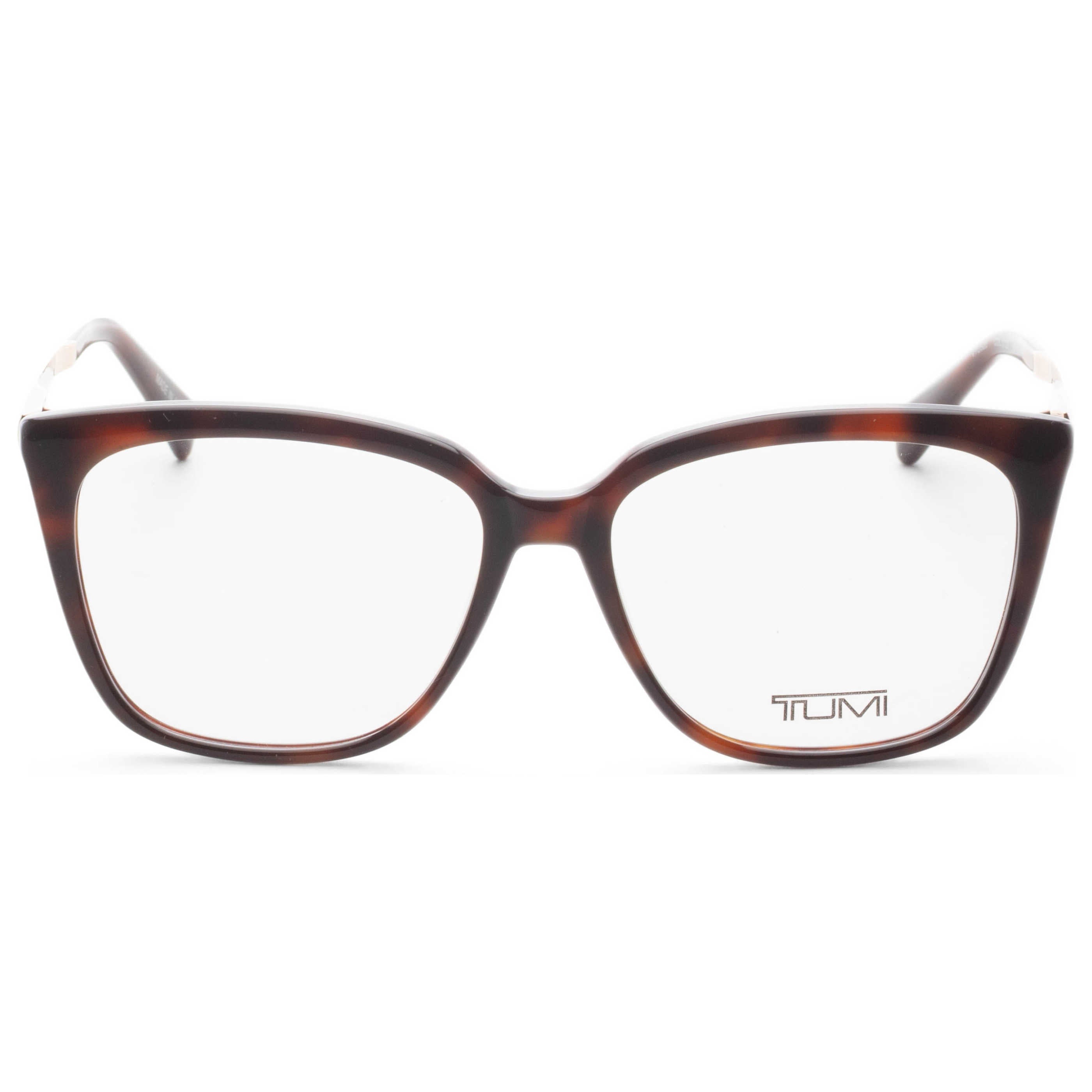 Tumi VTU520530722 Dark Havana Acetate Eyeglasses, view 2