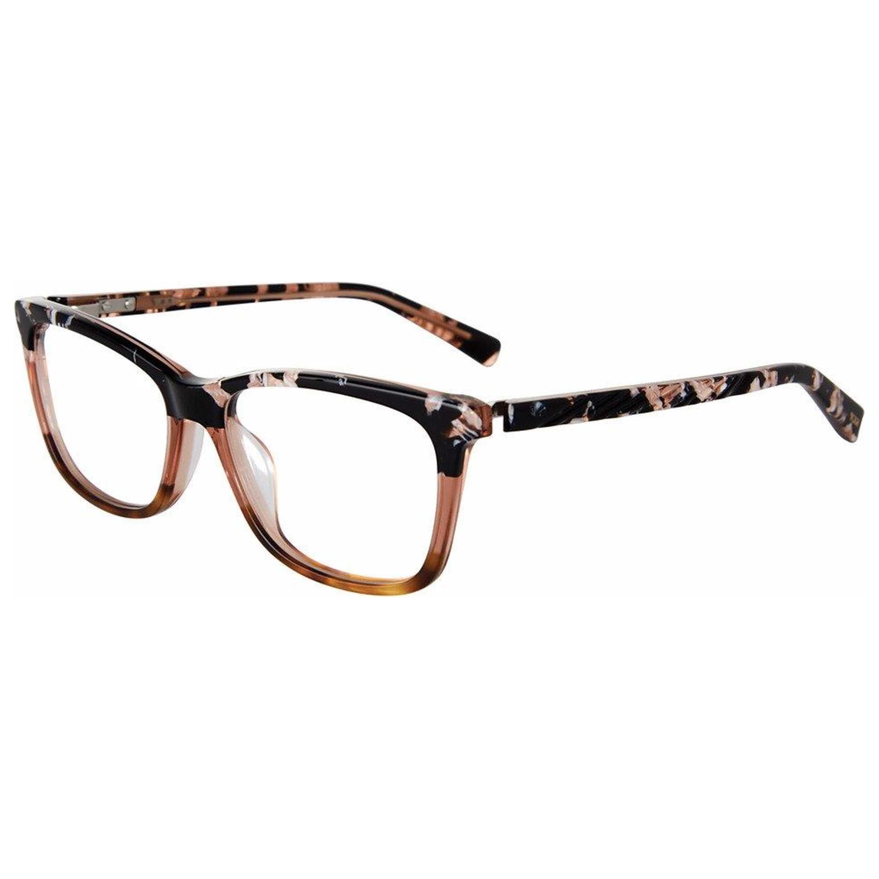 Tumi VTU5265307R6 Peach Havana Gradient Eyeglasses — Peach by Tumi