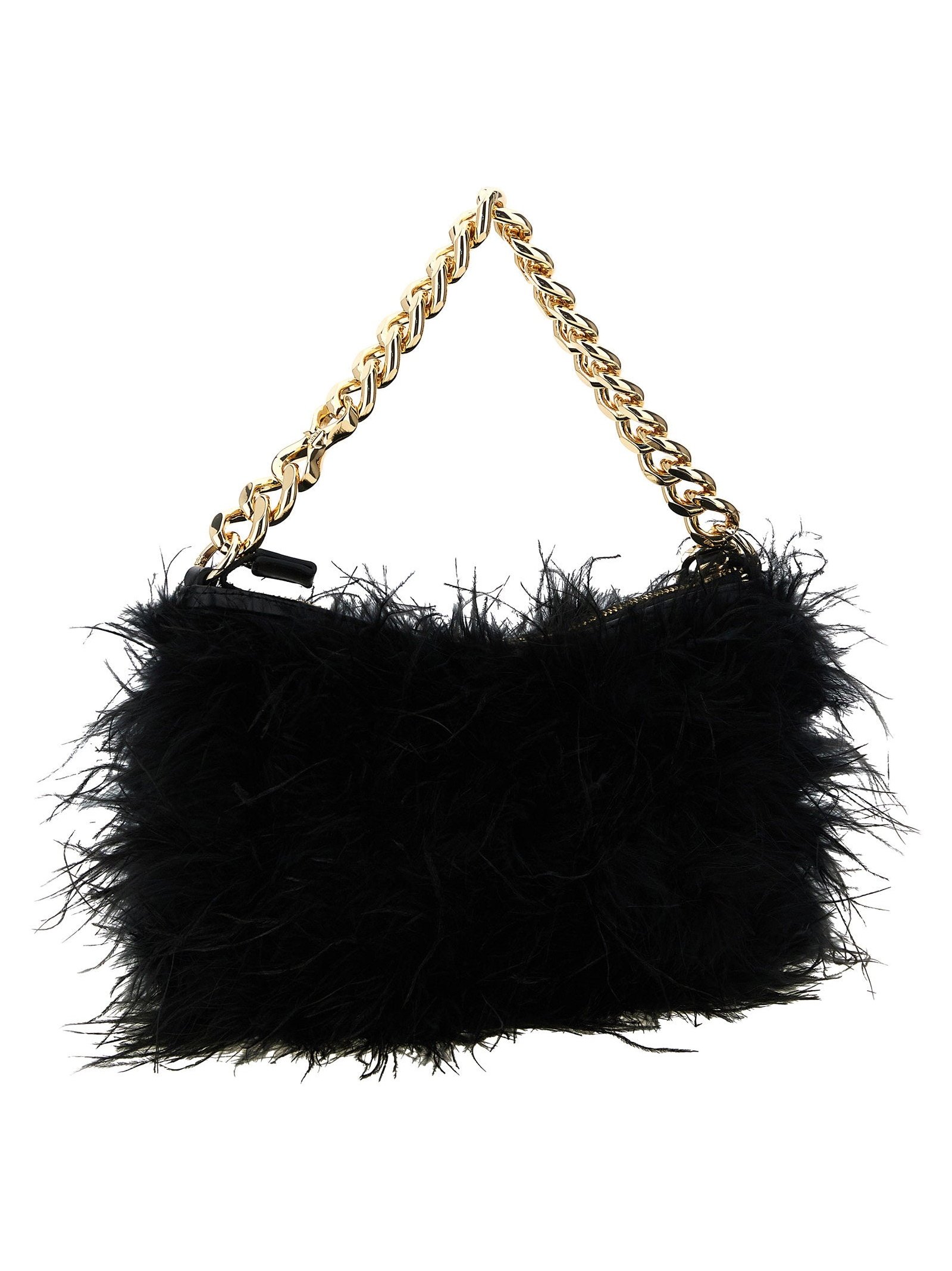 Twin Set Liliane Clutch — Black, view 2