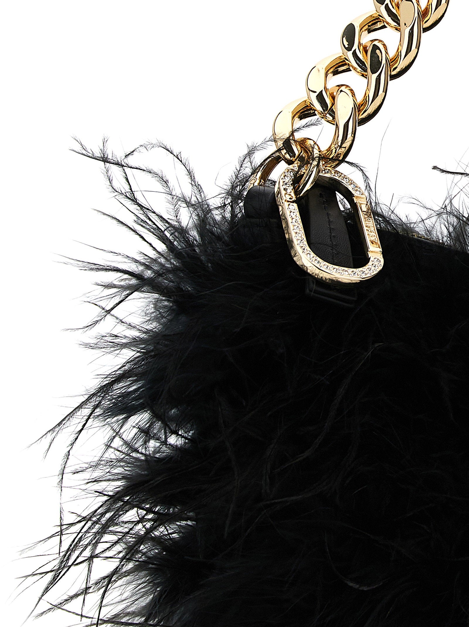 Twin Set Liliane Clutch — Black, view 3