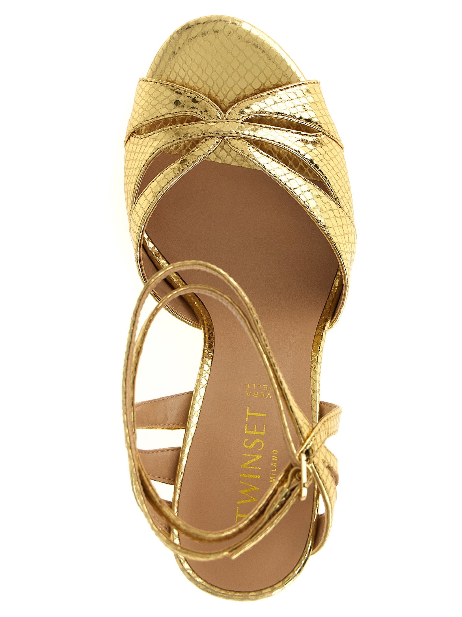 Twin Set Tejus Sandal — Gold, view 4