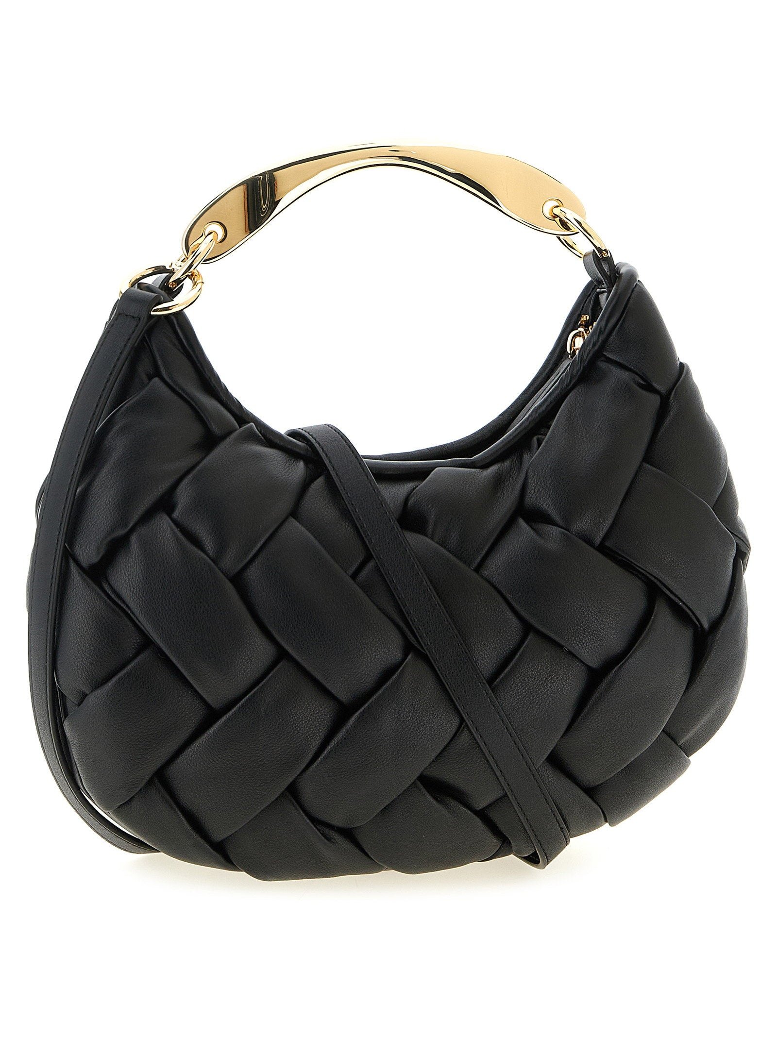 Twin Set Weaved Handbag, view 2