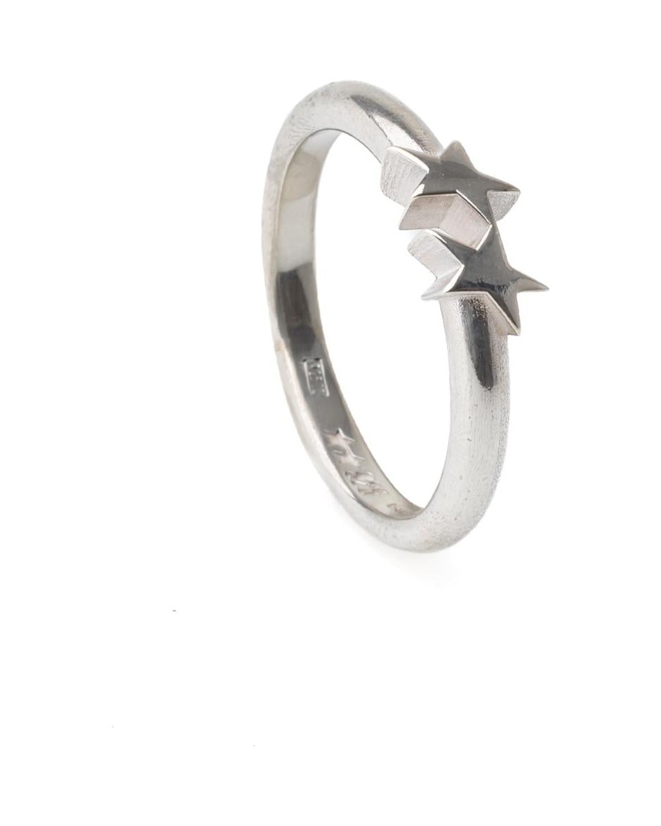 Twojeys Ring — Silver, view 2