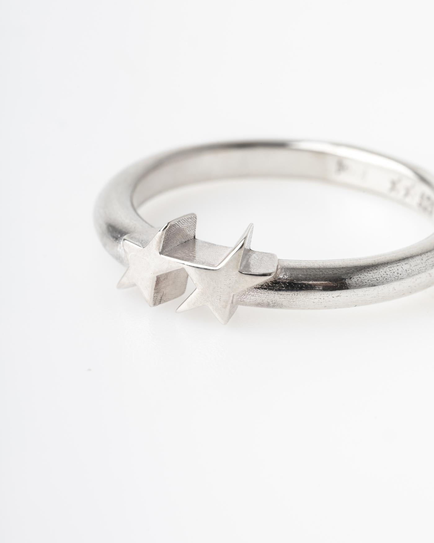 Twojeys Ring — Silver, view 3