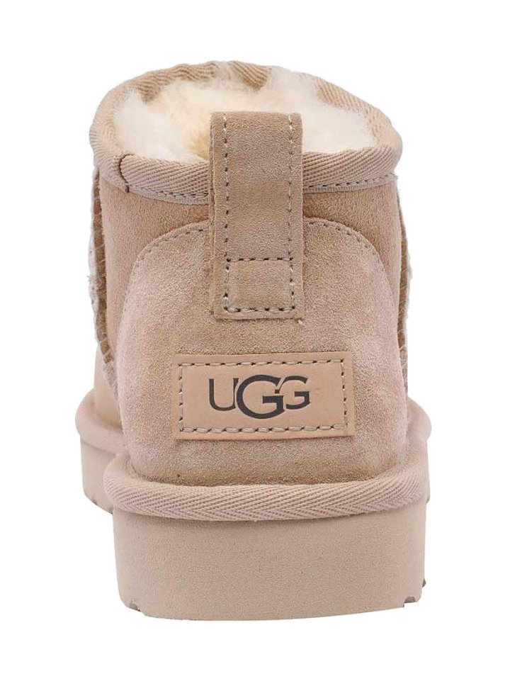 Ugg Australia Suede Slippers — Beige, view 2