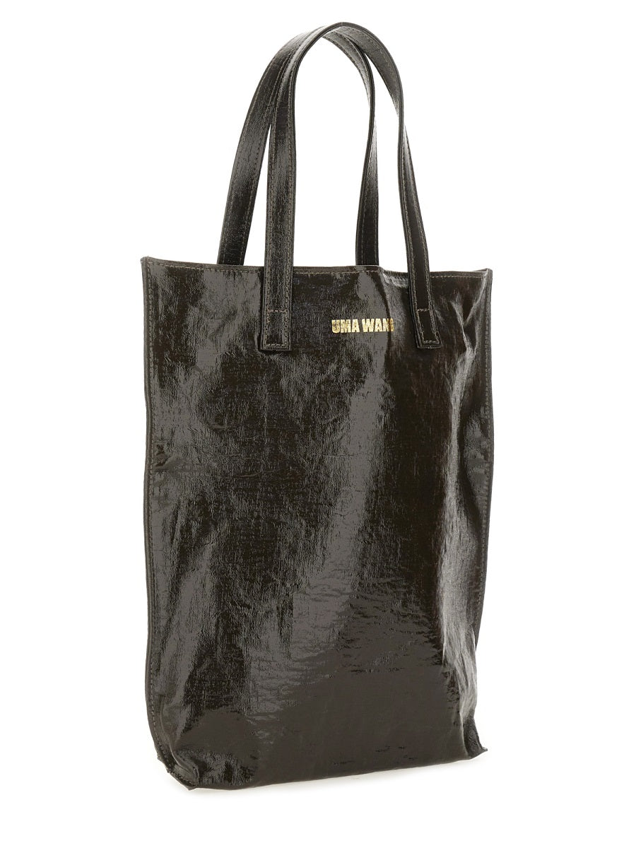 Uma Wang Linen-Blend Tote Bag — Brown by Uma Wang