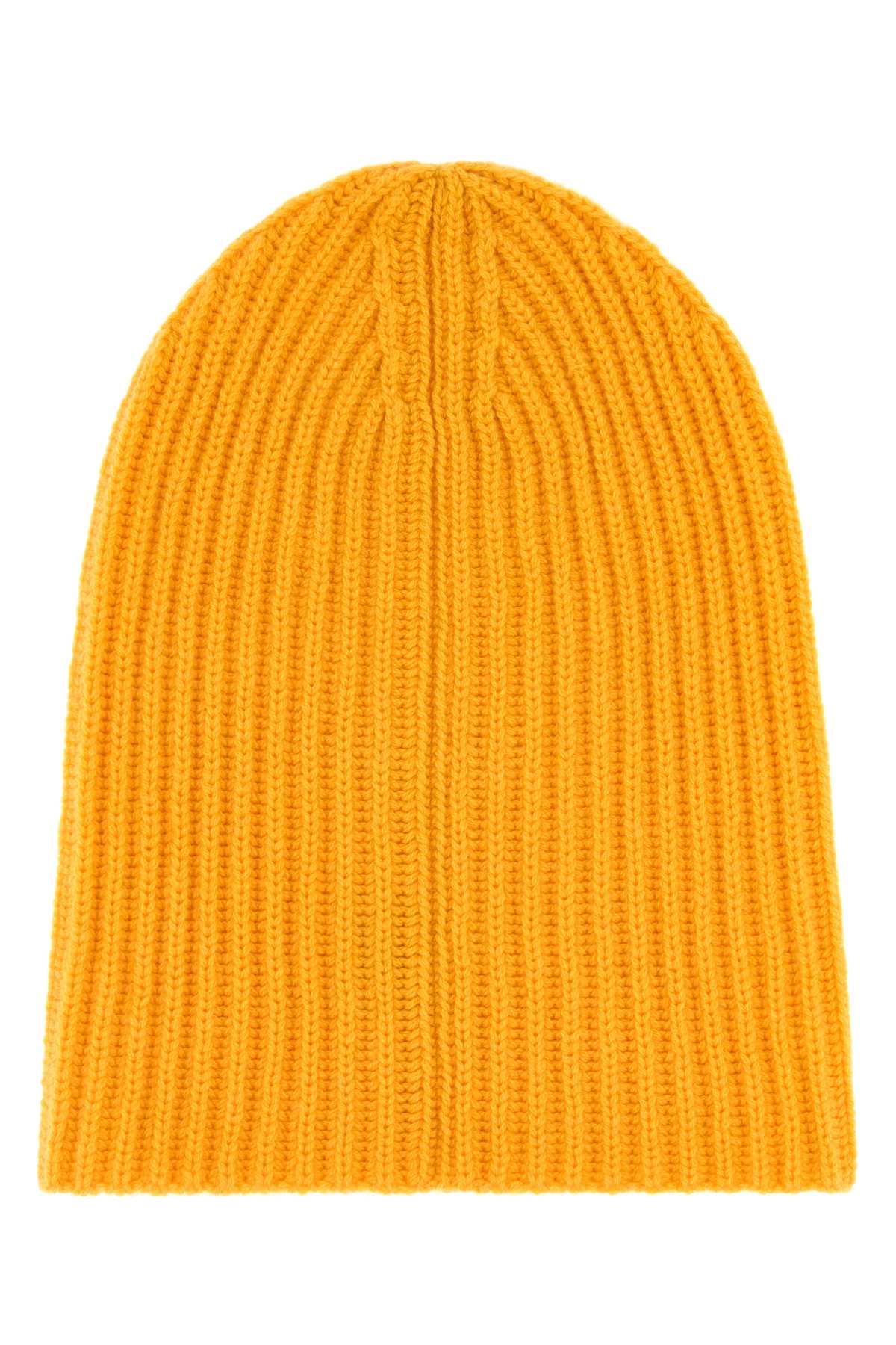 Umit Benan FW26U002019030204 Cashmere Knit Beanie — Yellow, view 2