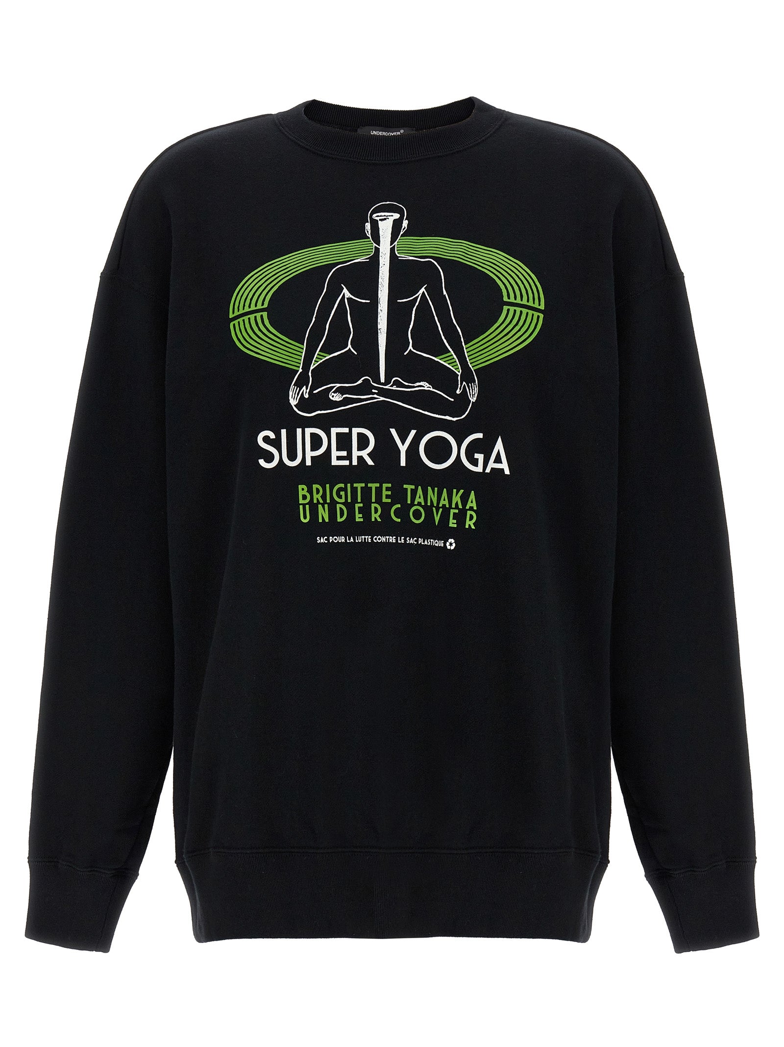 Undercover Logo-Print Cotton Sweatshirt — Black by Undercover