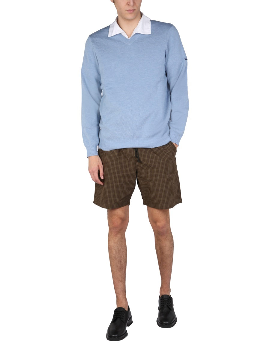 Universal Works Bermuda Shorts — Brown by Universal Works