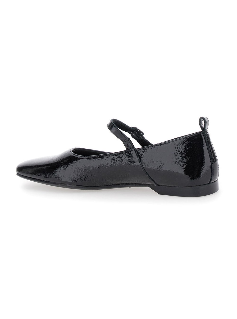 Vagabond Patent Leather Mary Jane Flat — Black, view 3