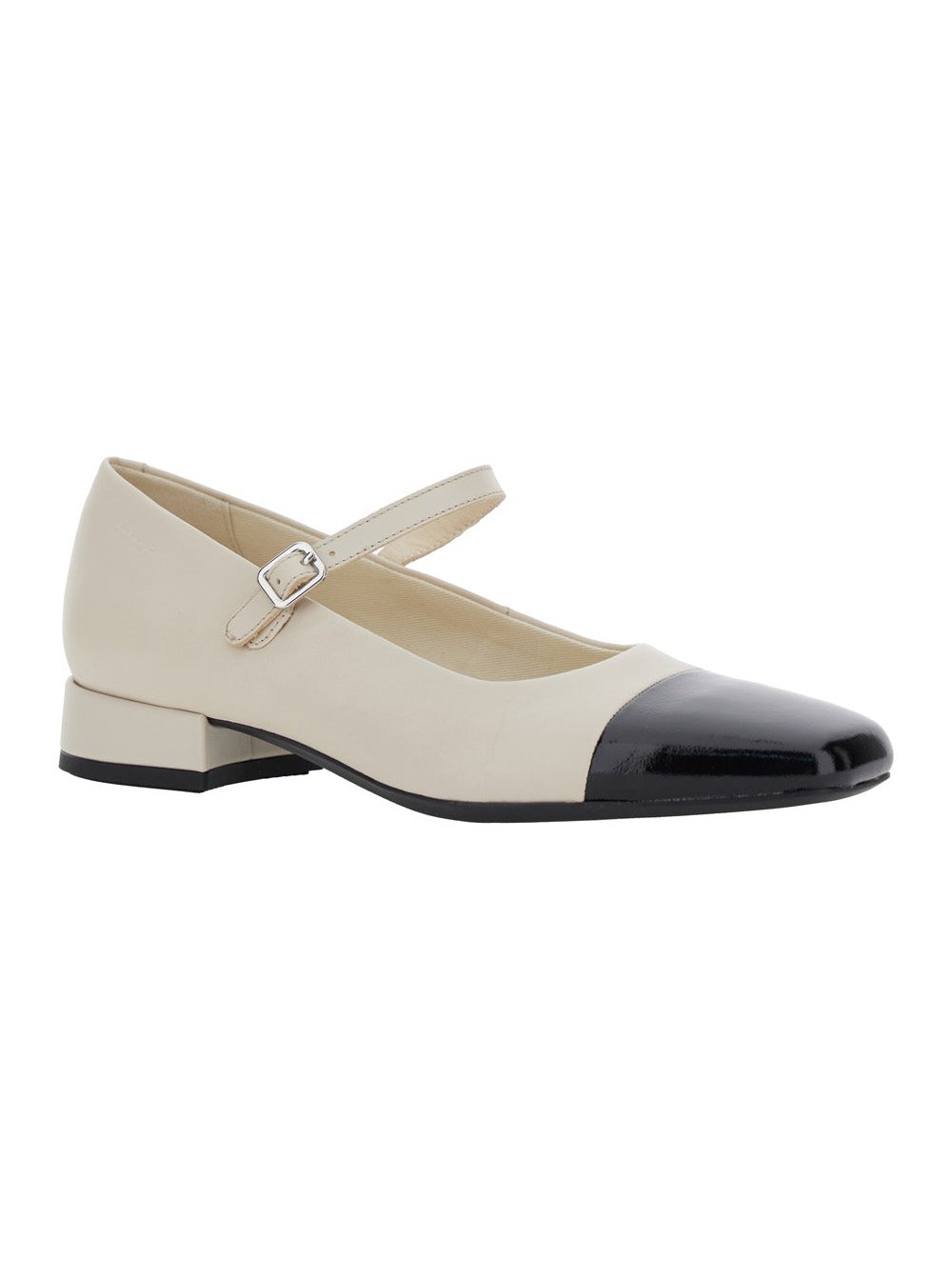 Vagabond Colorblock Leather Mary Jane Pump — White, view 2