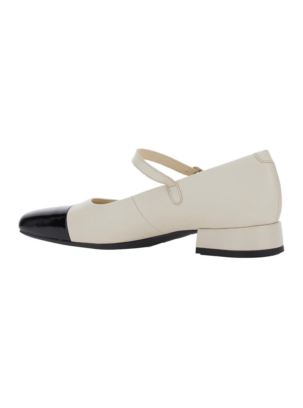 Vagabond Colorblock Leather Mary Jane Pump — White, view 3