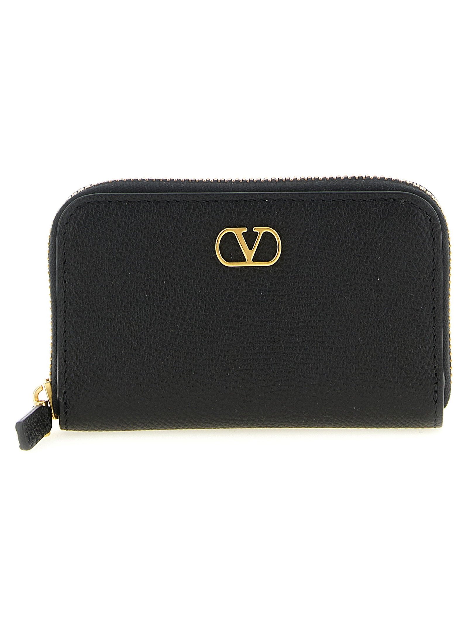 Valentino Garavani Vlogo Signature Card Case — Black by Valentino Garavani