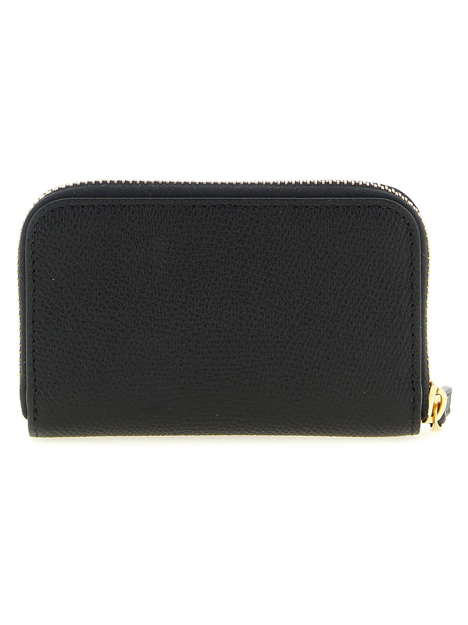 Valentino Garavani Vlogo Signature Card Case — Black, view 2