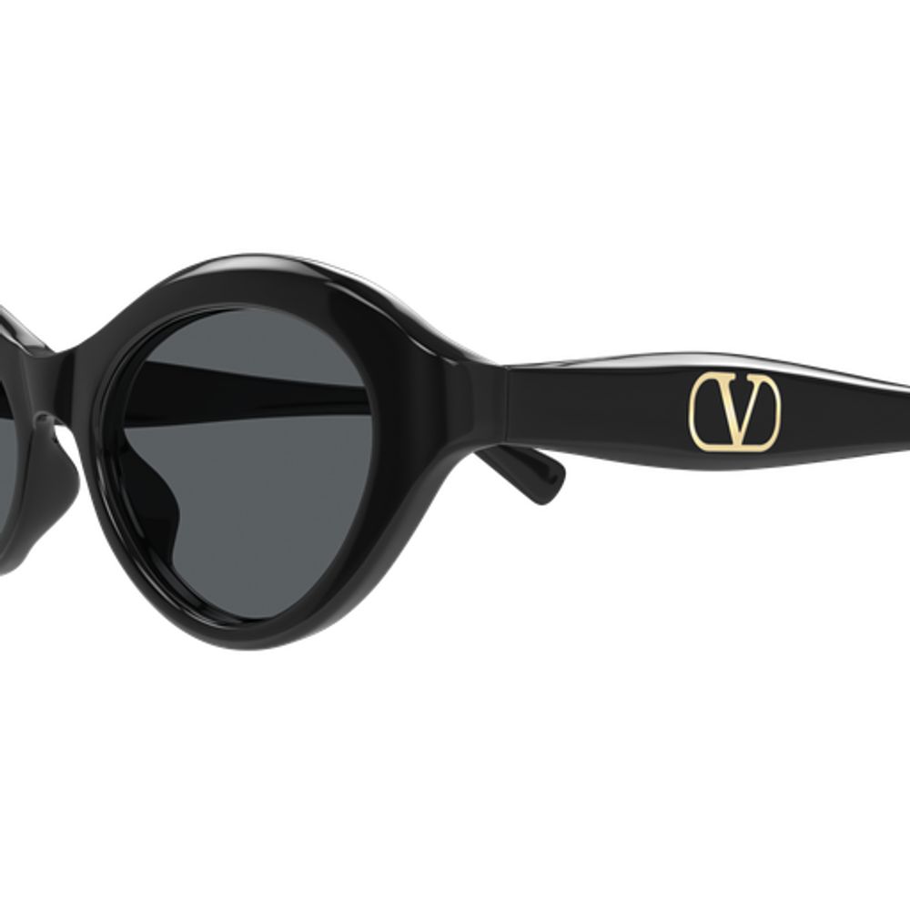 Valentino Garavani Eyewear 5VG008S01 Cat-Eye Sunglasses — Black, view 3