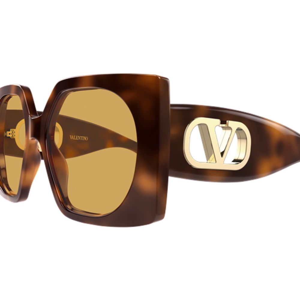 Valentino Garavani Eyewear VG0002S002 Sunglasses — Brown, view 3