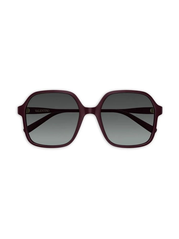 Valentino Garavani Eyewear VG0018S Sunglasses — Burgundy by Valentino Garavani Eyewear