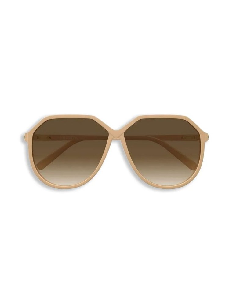 Valentino Garavani Eyewear VG0026S Gradient Lens Sunglasses — Brown by Valentino Garavani Eyewear