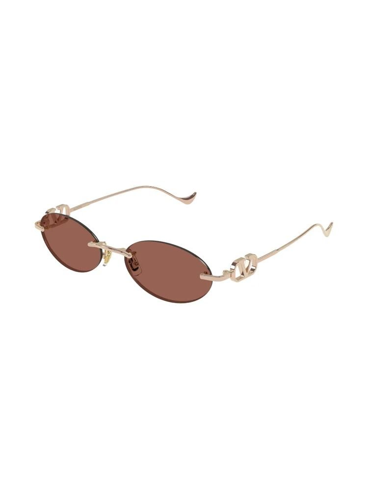 Valentino Garavani Eyewear VG0032S Sunglasses — Brown, view 2