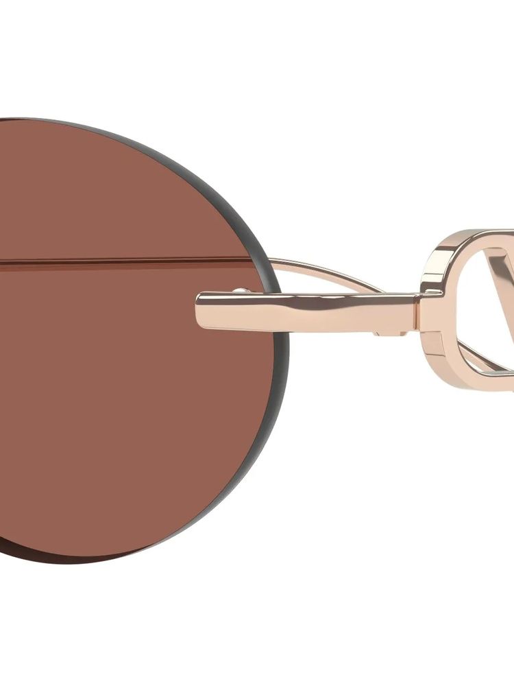 Valentino Garavani Eyewear VG0032S Sunglasses — Brown, view 3