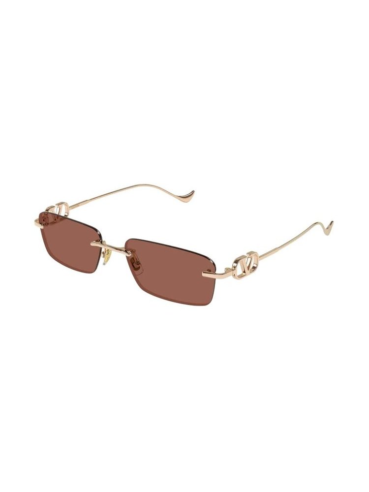 Valentino Garavani Eyewear VG0067S Sunglasses — Brown, view 2