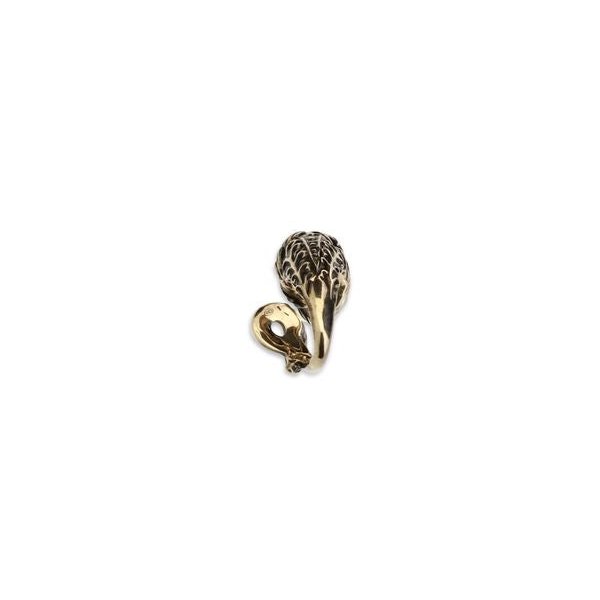 Valentino Garavani Zoomorphic Lion Head Ring — Gold, view 2