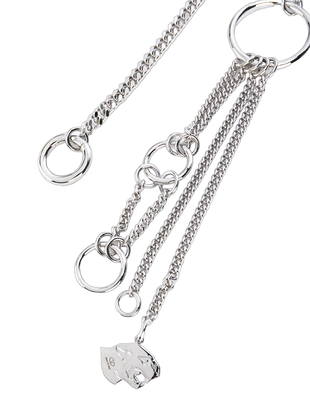 Valentino Garavani Statement-Charms Keychain Metallic Accessory by Valentino