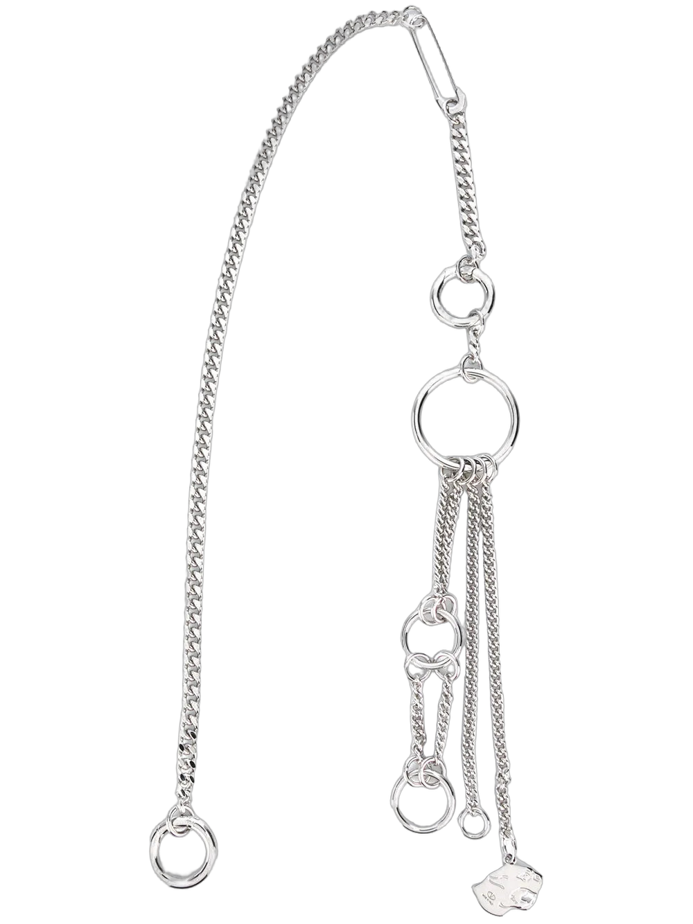 Valentino Garavani Statement-Charms Keychain Metallic Accessory, view 2