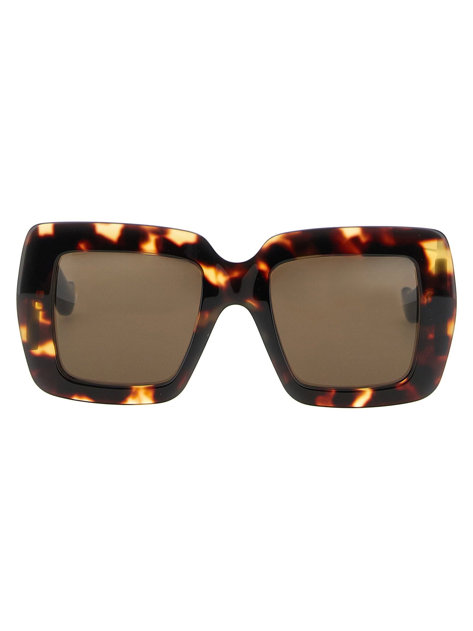 Valentino Garavani Oversized Tortoiseshell Sunglasses — Tortoiseshell by Valentino Garavani