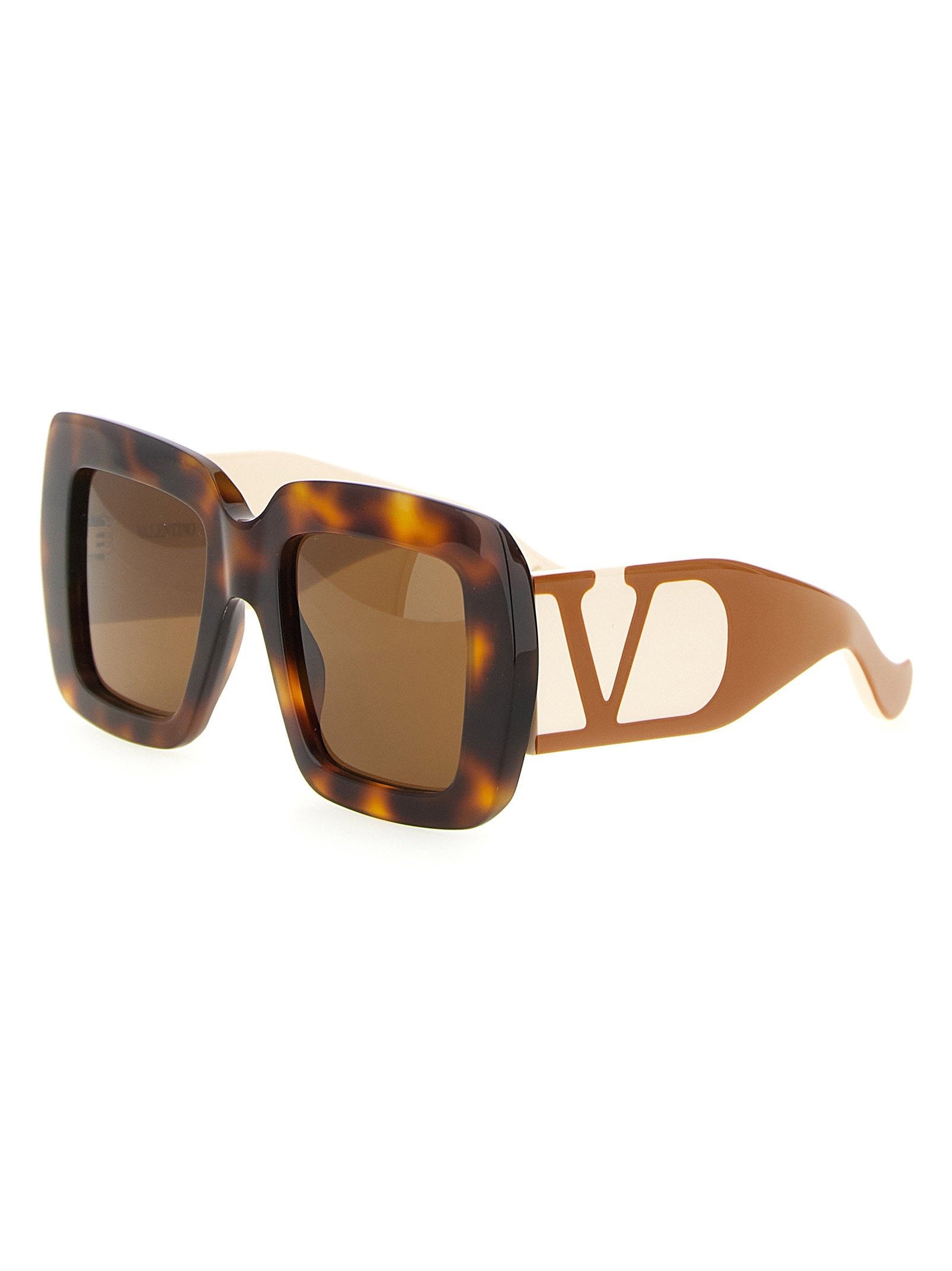 Valentino Garavani Sunglasses — Tortoiseshell, view 3