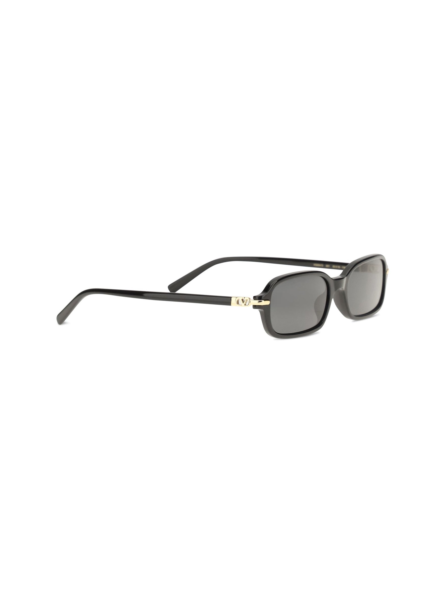 Valentino Garavani VG0047S Rectangular Sunglasses — Black, view 2