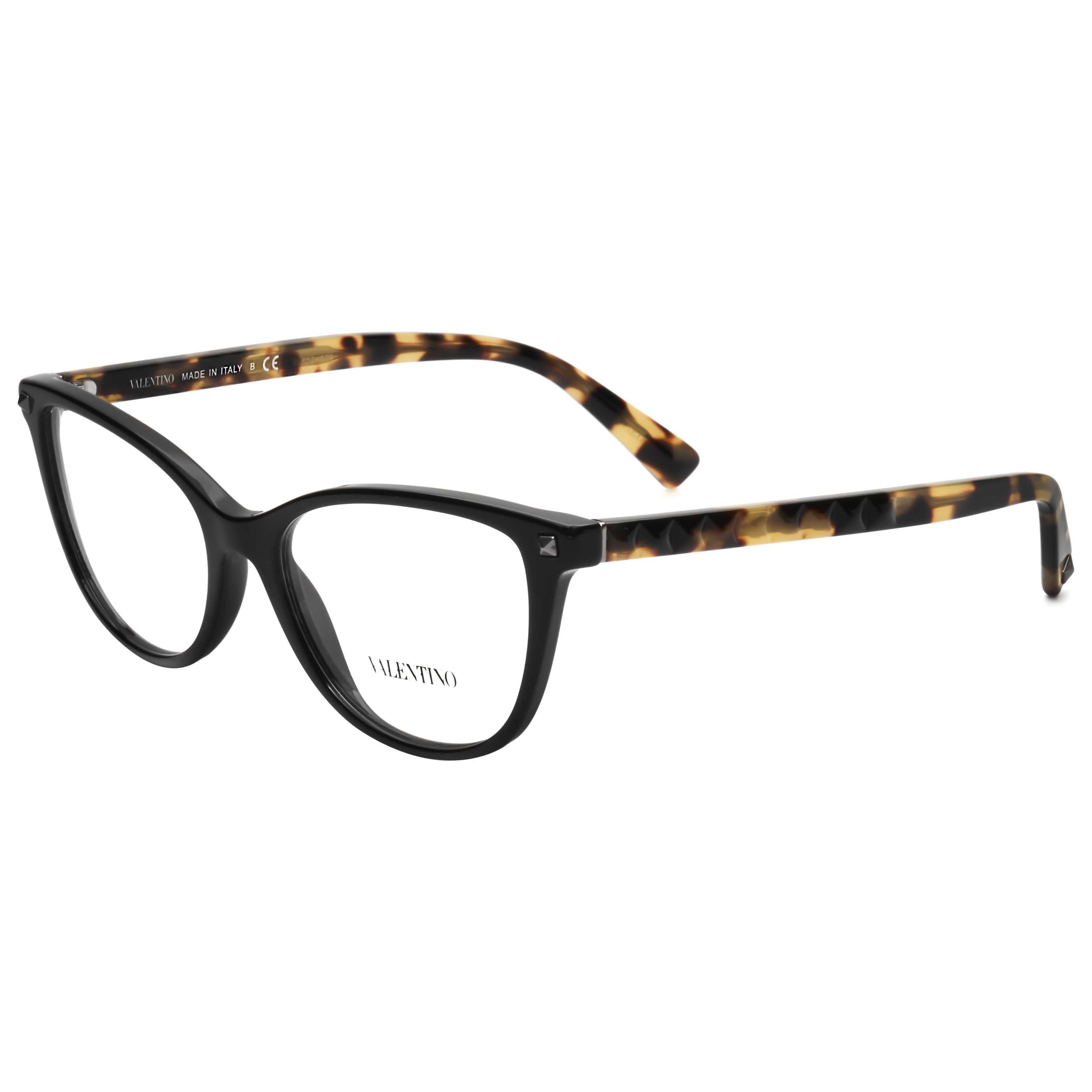 Valentino VA3069500152 Cat-Eye Black Acetate Eyeglasses — Black by Valentino