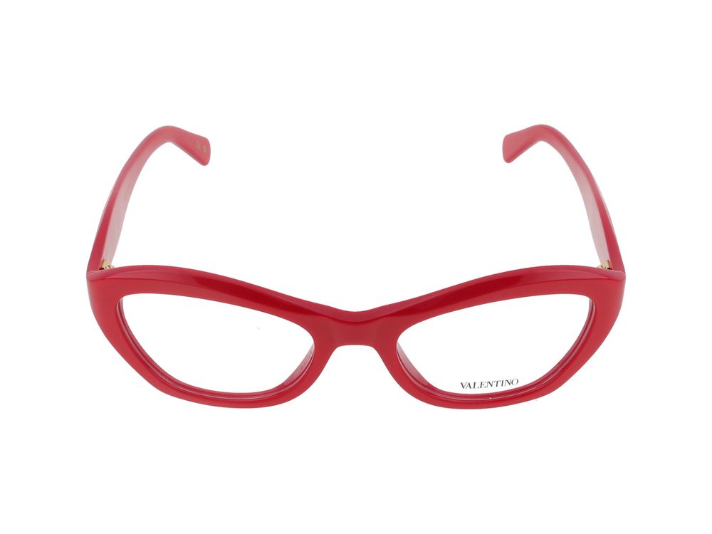 Valentino VG0012O Cat-Eye Red Acetate Eyeglasses — Red by Valentino