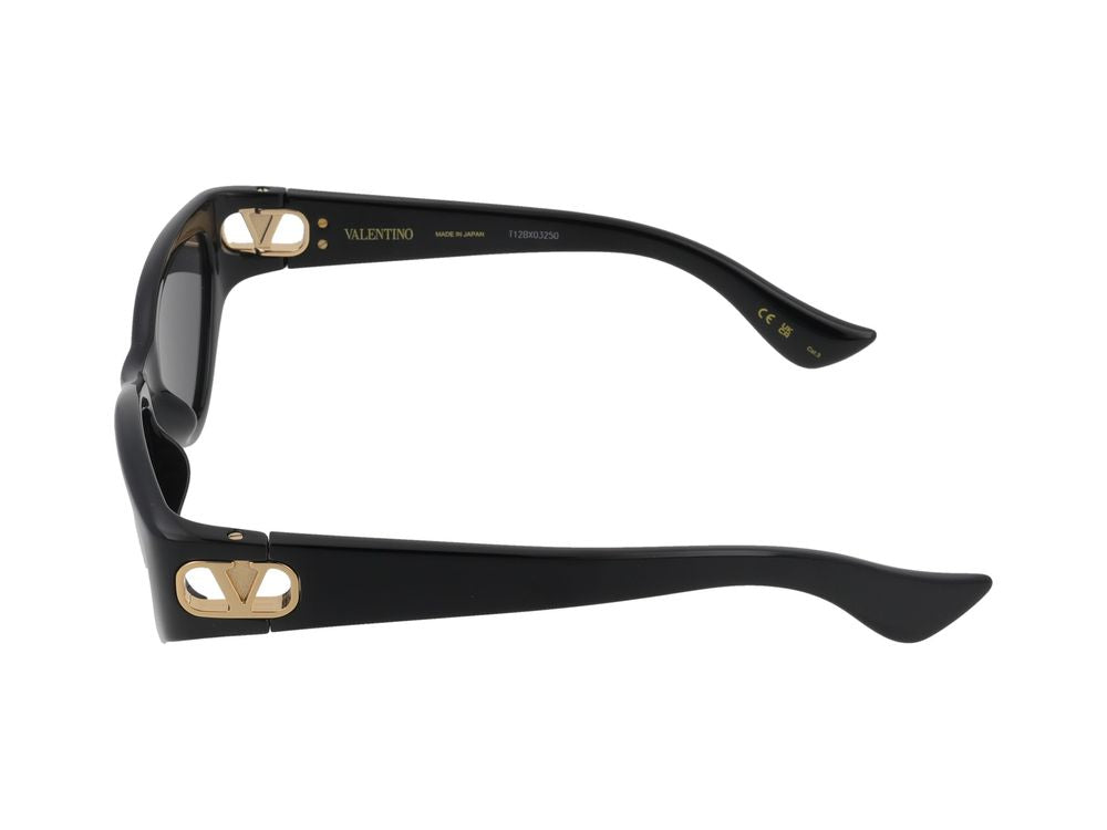 Valentino VG0014S Bio-Injected Sunglasses — Black, view 3